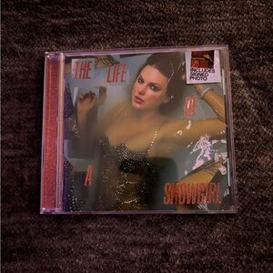 Taylor Swift The Life of a Showgirl CD w/ signed insert